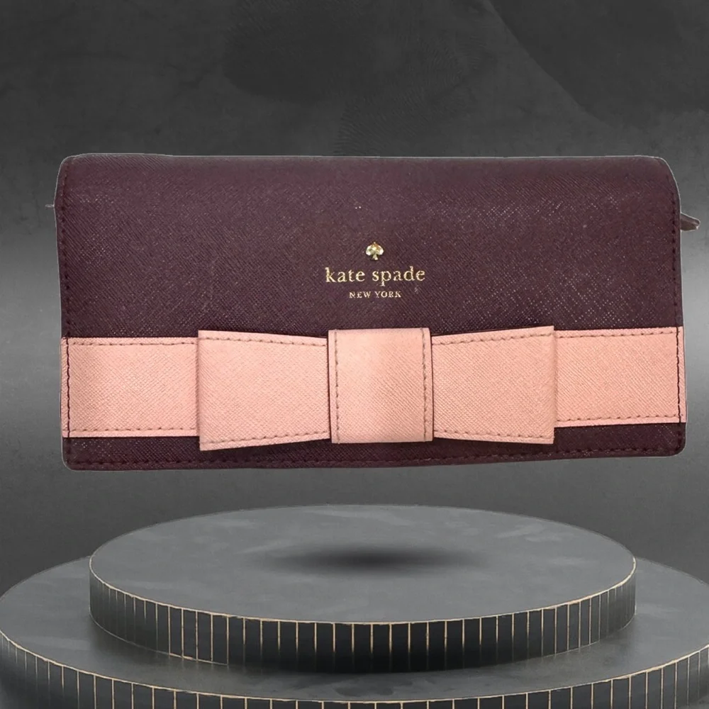 Kate Spade Kirk Park Saffiano Linney Authentic (has wear)